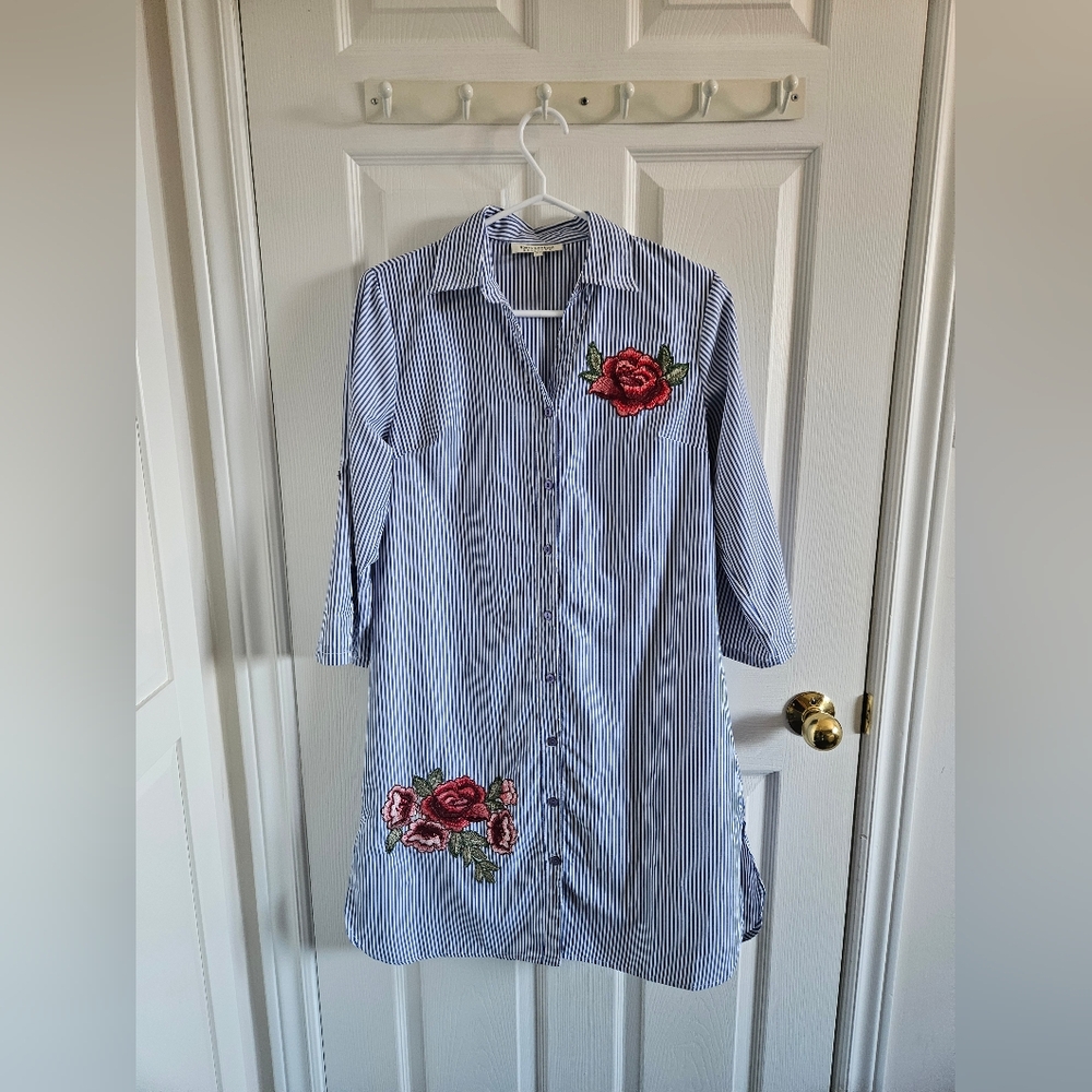 Speed Control Long Button-Down Shirt
